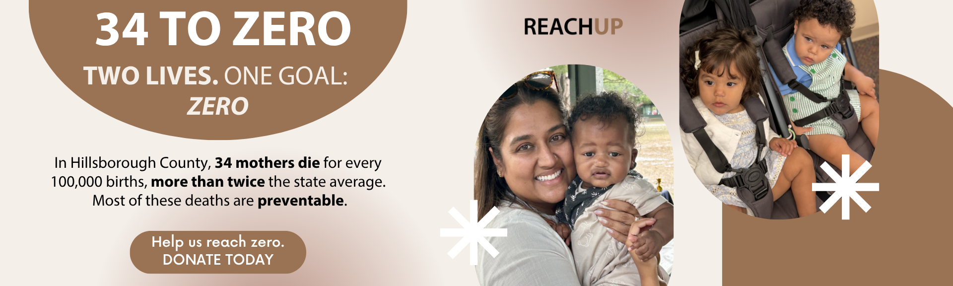 Help us reach zero. Donate today.